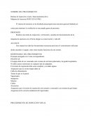 Manual de desinfección máquina de anestesia