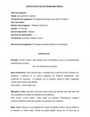 ESTRUCTURA DE UN PROGRAMA RADIAL