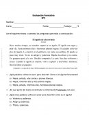 Evaluación formativa lenguaje y comunicación