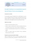 Diseñamos una unidad didáctica para el aula de Primaria. El arte como protagonista