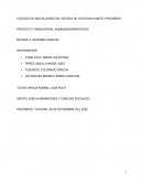 PROYECTO TRANSVERSAL: #UNMUNDOPARATODOS
