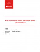 Proyección del mercado, tamaño y localización del proyecto