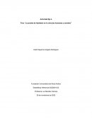 Foro “La prueba de hipótesis en la ciencias humanas y sociales”