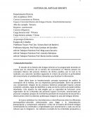 HISTORIA DEL ANTIGUO ORIENTE