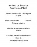 Pedagogía del oprimido