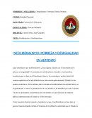 NEOLIBERALISMO: POBREZA Y DESIGUALDAD EN AUMENTO