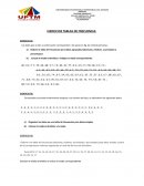 Ejercicios tablas de frecuencia