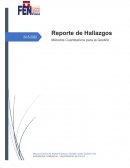 Hallazgos Gestión Cuantitativa