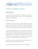 Estrategia de innovación