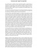 Comentario - Análisis de "Jugend" de Joseph Roth