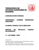 PELÍCULA “MANOS MILAGROSAS”