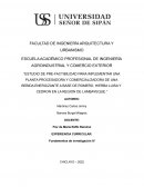 ESTUDIO DE PRE-FACTIBILIDAD PARA IMPLEMENTAR UNA PLANTA PROCESADORA Y COMERCIALIZADORA DE UNA BEBIDA ENERGIZANTE