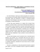 PREGUNTA GENERADORA: ¿TIENE VIGENCIA LA UNIVERSIDAD O ES UNA UNIVERSIDAD DESFASADA?