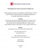 ESTRES ESTUDIANTIL EN UNIVERSITARIOS