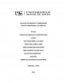 FUENTES DE DERECHO E INTERPRETACION