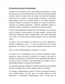SITUACIÓN DE SALUD EN DURANGO