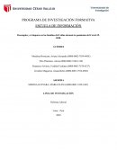 Desempleo y el impacto en las familias del Callao durante la pandemia del Covid-19, 2020