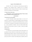 Contextos interno y externo de la Escuela Telesecundaria “Profesor Graciano Sanches”, Guadalupe de carniceros, Estación 14, S.L.P