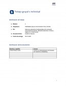 Habilidades para la Comunicación Oral y Escrita