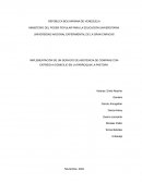 IMPLEMENTACIÓN DE UN SERVICIO DE ASISTENCIA DE COMPRAS CON ENTREGA A DOMICILIO EN LA PARROQUIA LA PASTORA