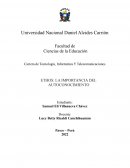 ETHOS: LA IMPORTANCIA DEL AUTOCONOCIMIENTO