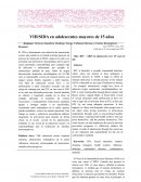 VIH/SIDA en adolescentes mayores de 15 años