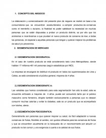CONCEPTO DEL NEGOCIO. Página 1