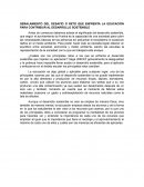 EDUCACIÓN Y APRENDIZAJE PARA EL DESARROLLO SOSTENIBLE