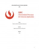 Análisis y diseño de arquitectura empresarial
