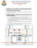 LOGÍSTICA DE ENTRADA Y SALIDA PREESCOLAR
