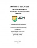 Curso de contaminación atmosférica
