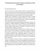 EDUCACION JOVENES Y ADULTOS