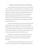 BRECHA DE GENERO EN EL EMPLEO EN MEXICO