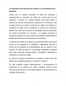 La importancia de la gerencia de ventas en el crecimiento de las empresas