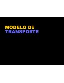 Algoritmo de transporte