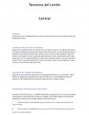 Teorema del Límite Central