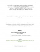 TODOS POR UNA SANA CONVIVENCIA ESCOLAR Y EDUCACIÓN DE CALIDAD