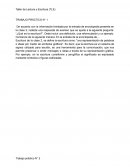 Taller de Lectura y Escritura (TLE)