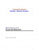 MyCompany S.A. PLAN DE NEGOCIO