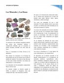 Los Minerales y Las Rocas