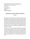 IMPORTANCIA DE LA FÍSICA Y QUÍMICA EN LA MEDICINA