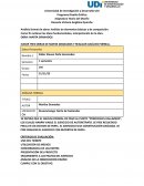 Matrix del analisis de una composicion artistica. Martha Granados