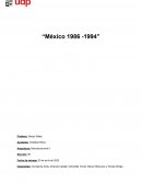 Economía de México entre 1986-1994