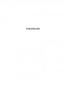 DIFERENCIA ENTRE: RESUMEN, SINTESIS Y PARAFRASIS