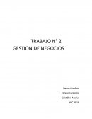 TRABAJO N° 2 GESTION DE NEGOCIOS