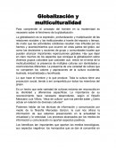 Globalizacion y multiculturalidad