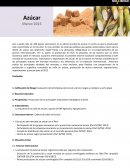 Informe mercado azucar
