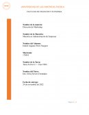 Dirección de Marketing Caso 6.1 NBA
