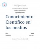 La importancia del manejo del método científico para el periodista