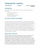 Computación cuántica